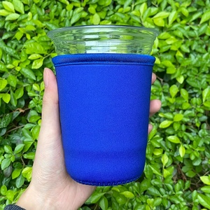 ปลอกหุ้มแก้วกาแฟแบบนีโอพรีนลายชายหาด สำหรับตั้งแคมป์ เดินทาง ใส่แก้วกาแฟร้อน น้ำเย็น หรือเครื่องดื่มอื่นๆ  แบบกำหนดเองได้ - Product Image 1