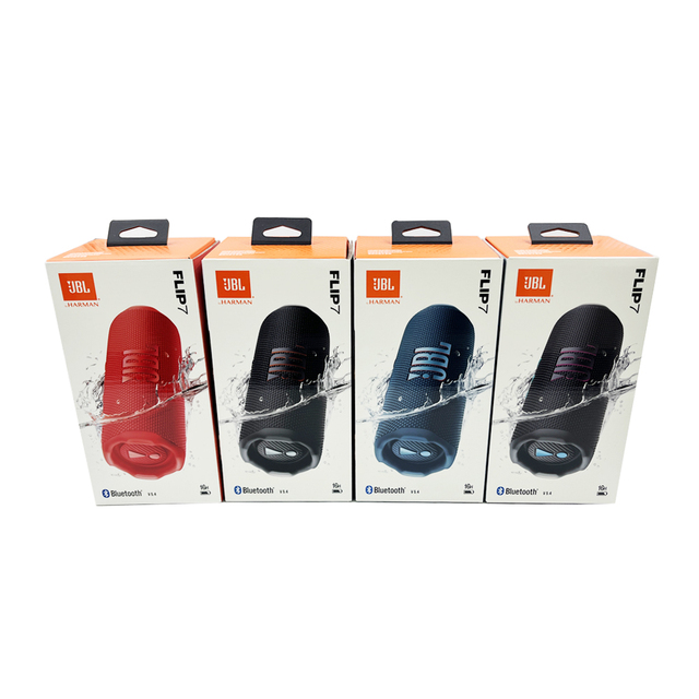 JBL FLIP7 Portable Speaker, Featuring a Subwoofer, AI Sound Enhancement, Suitable for Camping, and Track Events