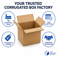 Cajas de Envío Cuadradas de Cartón Kraft Reciclado Ecológicas, Impermeables, Impresas en Cuatro Colores/Estampado en Caliente, Venta al Por Mayor B2B
