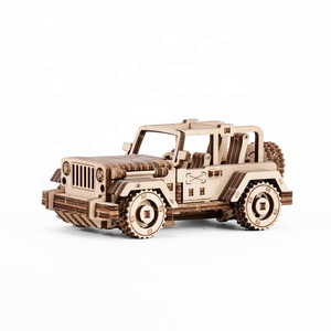 Nuovo Design MDF-friendly <span class=keywords><strong>Puzzle</strong></span> in legno 3d fai da te MDF materiali amichevole <span class=keywords><strong>auto</strong></span> 3d <span class=keywords><strong>auto</strong></span> <span class=keywords><strong>Puzzle</strong></span> in legno per adulti - Product Image 1