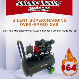 Chất lượng cao im lặng 800W dầu-miễn phí di động hệ thống cung cấp không khí cho khí nén phun sơn bền oilless Máy nén khí - Product Image 2