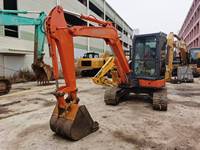 Mini-excavatrice Hitachi ZX50/ZX55 d'occasion, 5-6 tonnes, moteur Yanmar, roulement, boîte de vitesses, pompe PLC
