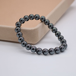New 8mm Natural Lava Stone Crystal Beaded Bracelet Women Men Elastic Rope Tiger Eye Agate Stone Bracelet Jewelry for <strong>Gift</strong> - Product Image 6