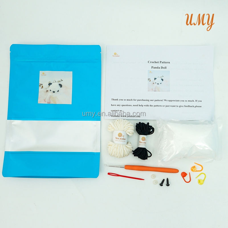 Crochet kit(panda)