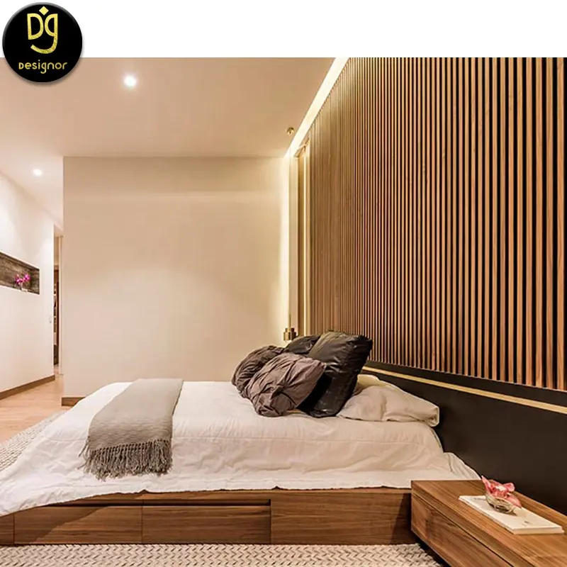 Деревянные панели DG, высококачественные декоративные материалы для интерьера, гостиничная деревянная настенная панель