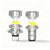 Ampoule de phare LED COB 2 faces H7 6000K blanc, faisceau haut et bas, remplacement de phare de voiture