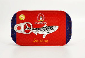 Sardines <span class=keywords><strong>en</strong></span> conserve Princess Sardine du Maroc <span class=keywords><strong>en</strong></span> conserve dans de l'huile végétale 125gX50 boîtes - Product Image 4