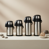 Carafe isotherme à double paroi sous vide KAP30R de 3,0 litres, type pression