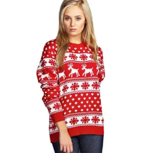 Großhandel hässliche Weihnachten Pullover Pullover Frauen Free Size Langarm Pullover Strick pullover