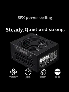 इहेंग 750w पूर्ण मॉड्यूलर <span class=keywords><strong>sfx</strong></span> बिजली की आपूर्ति काले mute डेस्कटॉप मिनी <span class=keywords><strong>itx</strong></span> छोटे मामले ENP-8175 80 प्लस प्लैटिनम ने चीन को नहीं बनाया - Product Image 4