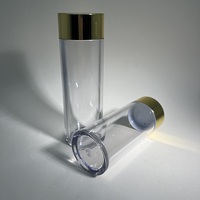 Bouteille à capsule à large ouverture en PET de 30/40/50/60/80/100/120/150 ml, vente chaude, flacon vide transparent pour médicaments, flacon à pilules en plastique à large ouverture