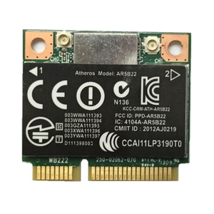 Đối Với Atheros AR5B22 WB222 AR9462 BT 4.0 Wifi 300Mbps Mô Hình Máy Tính Để Bàn Card Mạng <span class=keywords><strong>Mini</strong></span> <span class=keywords><strong>PCIe</strong></span> <span class=keywords><strong>1X</strong></span> <span class=keywords><strong>Adapter</strong></span> Với 6DB Anten - Product Image 6