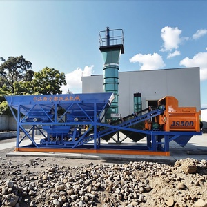 محطة خلط الخرسانة HZS25. خلاط خرسانة JS 500. إنتاجية قصوى تبلغ 25 متر مكعب/ساعة. - Product Image 3