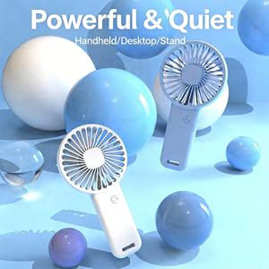 Ventilador de Bolsillo Recargable Mini de Verano al por Mayor, Ventilador Portátil Pequeño, Ventilador Eléctrico de Mano USB - Product Image 4