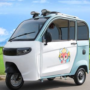 Tricycles électriques Pedicab entièrement fermés 1500W 3000W Taxi <span class=keywords><strong>Remorque</strong></span> Tricycle électrique <span class=keywords><strong>Moto</strong></span> - Product Image 1