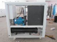 Refroidisseur industriel à eau 4HP 5HP 6HP, moteur 380V écologique pour machines d'injection plastique et recyclage de plastique usagé
