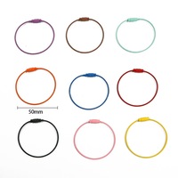 Modelo Chino Cl-0243, Accesorios y Componentes, Kit de Fabricación de Joyería Hecho a Mano, Estilo Minimalista, Color Caramelo, Llavero de Viajero