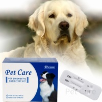 Kit de test rapide réutilisable 4 en 1 pour le dirofilariose/éhrlichiose/lympe/anaplasmose chez le chien, instrument vétérinaire pour le diagnostic des maladies animales