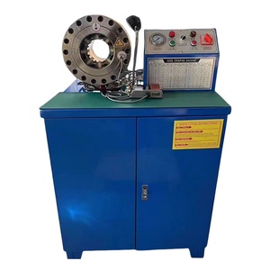 Machine de sertissage de <span class=keywords><strong>tuyau</strong></span> <span class=keywords><strong>hydraulique</strong></span> entièrement automatique de 3 pouces conception Ultra-mince pompe à moteur numérique PLC 220V pour le sertissage de <span class=keywords><strong>tuyau</strong></span> d'excavatrice - Product Image 2