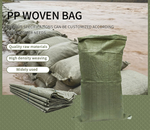 Ngành công nghiệp Trung Quốc bán buôn nhiều lớp màu xanh lá cây bao tải sử dụng Polypropylene cán 50kg <span class=keywords><strong>PP</strong></span> dệt túi cho nông nghiệp gói - Product Image 4