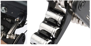 Set di Chiavi per Riparazione Pneumatici per Sedie a Rotelle 16 in 1, Attrezzi Elettrici per Riparazione Sedie a Rotelle - Product Image 4