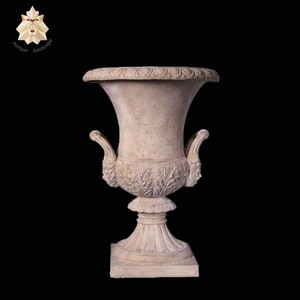 Chậu hoa đá cẩm thạch tự nhiên lớn, giá rẻ, chạm khắc thủ công, trang trí sân vườn ngoài trời - Product Image 3