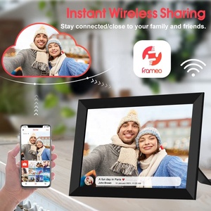 Digital Photo Frame <b>WiFi</b> 10.1 Inch, IPS Touch Screen Smart Digital Picture Frame, Share Photos/Videos Via Frameo App at Anywhere - Product Image 2