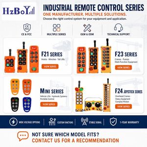 Hot Selling F24-12D Industrial Radio Wireless Remote <strong>Control</strong> Anti-Shock Waterproof Plastic Overhead Crane Electric - Product Image 5