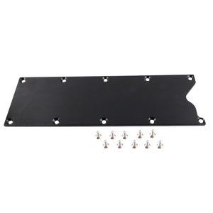 แผ่นคลุมกระทะหุบเขาแบบบางทำจากอะลูมิเนียมแท่งสำหรับ LS Gen 3 lsx LS1 LM7 LR4 LQ4 LS6 L59 OEP009-DDP-BK - Product Image 6