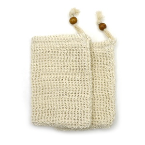 Sac à Savon en Lin en Gros, Fournisseur Chinois, Pochette en Toile de Jute Entièrement Naturelle pour Application Corporelle, Gant de Bain, Sac d'Emballage pour Savon, Prix Abordable - Product Image 3
