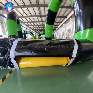 Piste de course gonflable en PVC personnalisée pour enfants et adultes tricycles grandes roues kart - Product Image 2