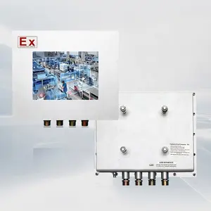 Qiyang Window/Android/Linux System Industrial Explosion Proof Fanless TouchScreen Panel PC Embedded Industry All In One Computer