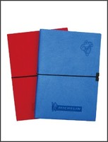Hochwertiges A6 individuelles Logo Tagebuch geprägtes Kunstleder Mini-Taschen Geschäftsjournal Hardcover-Notizbuch