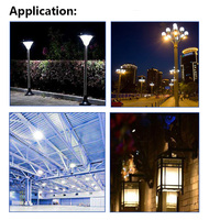 Ampoule LED E26 E27 E39 E40 Super Lumineuse Haute Puissance 30W~150W en Aluminium Étanche avec Cache, Boîtier en Aluminium à Pleine Puissance, Type Maïs