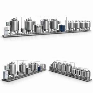 Ace 100L Pasteurizadora de Leche a Pequeña Escala, Línea Completa de Producción de Yogur de 1000L, Esterilizador - Product Image 4