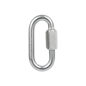 Offre Spéciale <span class=keywords><strong>Escalade</strong></span> extérieur acier inoxydable 316 Ovale <span class=keywords><strong>Maillon</strong></span> <span class=keywords><strong>Rapide</strong></span> lock mousqueton quick link hook - Product Image 1