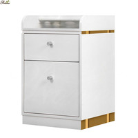 Chariot de rangement pour manucure et pédicure de luxe pour spa de beauté