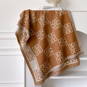 Melard Vintage Design Écharpe d'hiver pour <span class=keywords><strong>femme</strong></span> Niche élégante Plaid Patchwork Imitation Cachemire <span class=keywords><strong>Cape</strong></span> avec glands Châle - Product Image 6