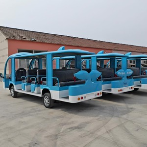 Navette électrique à thème <span class=keywords><strong>de</strong></span> dessins animés chinois, double étage, 14 et 8 places, pour le tourisme aéroportuaire et la <span class=keywords><strong>location</strong></span> <span class=keywords><strong>de</strong></span> voitures, à vendre - Product Image 2