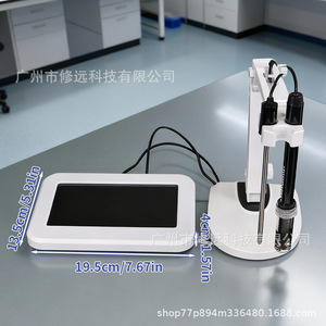 Medidor de Calidad del Agua Xiuyuan DO10EUPH833EUEC121EU, Analizador Portátil de Oxígeno Disuelto, pH, Conductividad y Temperatura para Acuicultura - Product Image 1