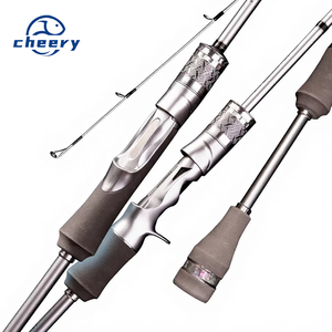 Canne à pêche Devil Hunter Silver Snake L Hardness Carbon Luya Bass Fishing Rod-Lure Fishing 1.8m-2.1m Tailles 2 pièces - Product Image 1