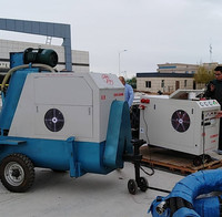 Machine à béton mousse coulé sur site pour murs de maisons en acier léger, prix usine, machine à béton mousse EPS pour villas