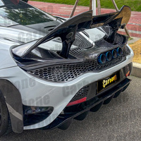 Pièces de performance automobile en fibre de carbone sèche, style amélioré Carbone 765LT : Aileron arrière et jupes latérales pour McLaren 720S