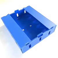 Meilleur prix d'usine poly PP ondulé Orange banane emballage en plastique stockage polypropylène Fruits expédition boîte de circulation