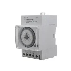 Good Quality 220v 110V 24HourAutomatic Types Of Analog Mechanical Daily Street Light Timer SLY30 Time Switch Time Relay