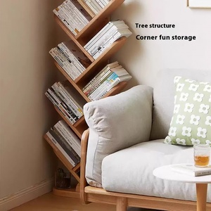 Estantería Vertical Artística en Forma <span class=keywords><strong>de</strong></span> Árbol <span class=keywords><strong>de</strong></span> 8 Niveles, Ecológica y Duradera, para Espacios Reducidos, Hogar, Oficina y Rincón <span class=keywords><strong>de</strong></span> <span class=keywords><strong>Lectura</strong></span> - Product Image 3
