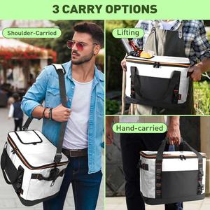 Bolsa Térmica Personalizada con Logotipo de Fábrica, 600D Oxford, 15L, Aislada, Impermeable, Ecológica, para Oficina, Viajes, Picnic - Product Image 4