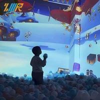 Projecteur interactif de balles tout-en-un, jeu mural interactif pour enfants, projection intérieure
