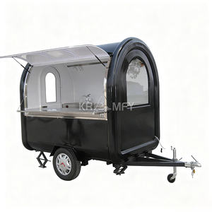 Remolque de Comida Móvil para Restaurante Callejero 2025, Carrito de Hielo Raspado, Barbacoa, Hot Dogs, Camión de Comida Rápida - Product Image 4