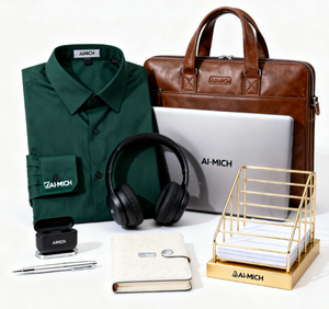 Juegos de regalo promocionales de gama alta, camisas de personal de marca, cuaderno, taza de café, mercancía de <span class=keywords><strong>oficina</strong></span> personalizada <span class=keywords><strong>para</strong></span> clientes - Product Image 6